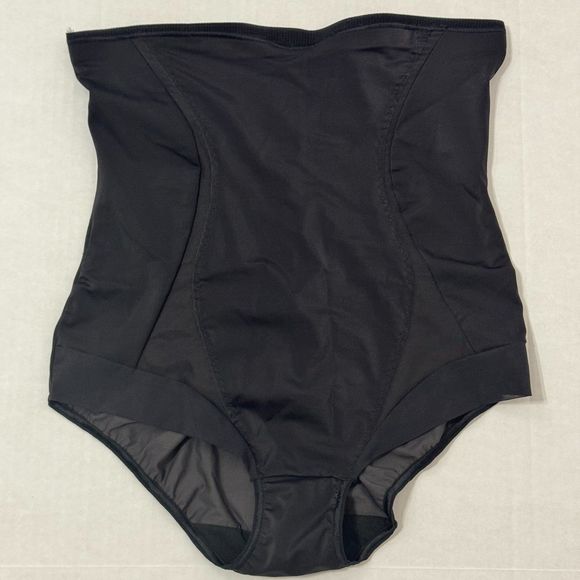 Maidenform Flexees NWOB Sz XL Black Cool Comfort Firm Control Hi Waist Brief - Picture 6 of 13